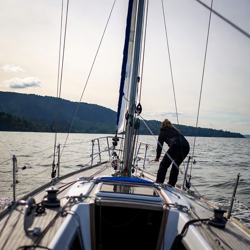 Members enjoying affordable co-op sailing